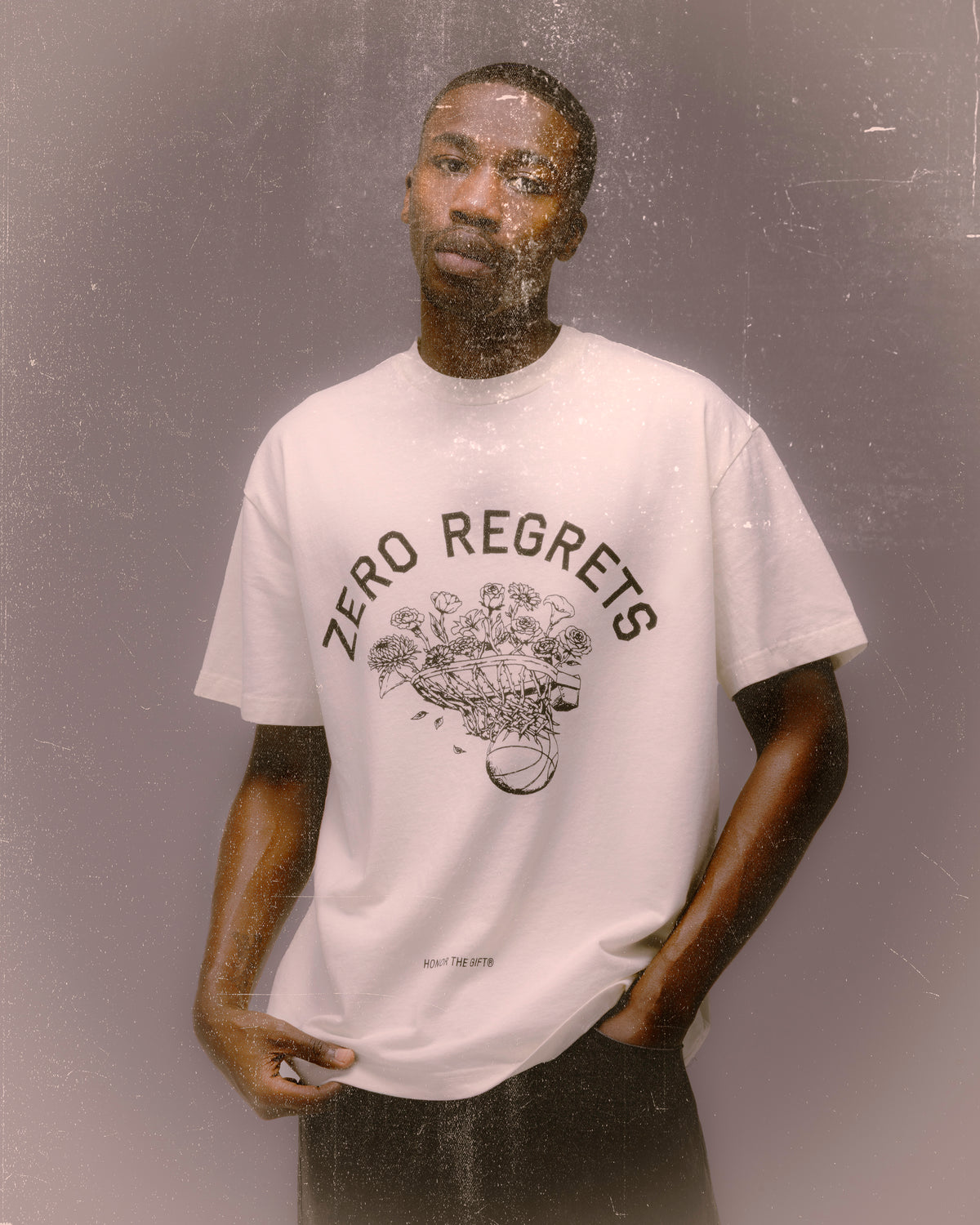 Zero Regrets Tee - Bone