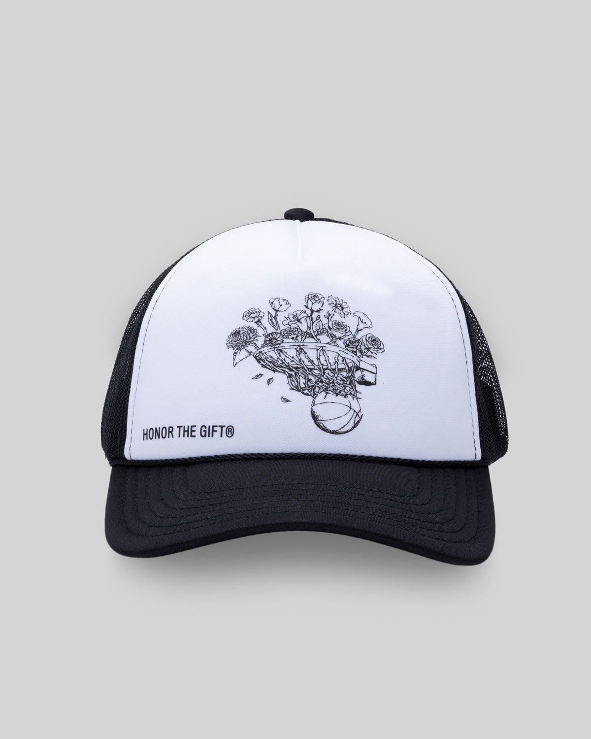 Zero Regrets Trucker Hat - Black