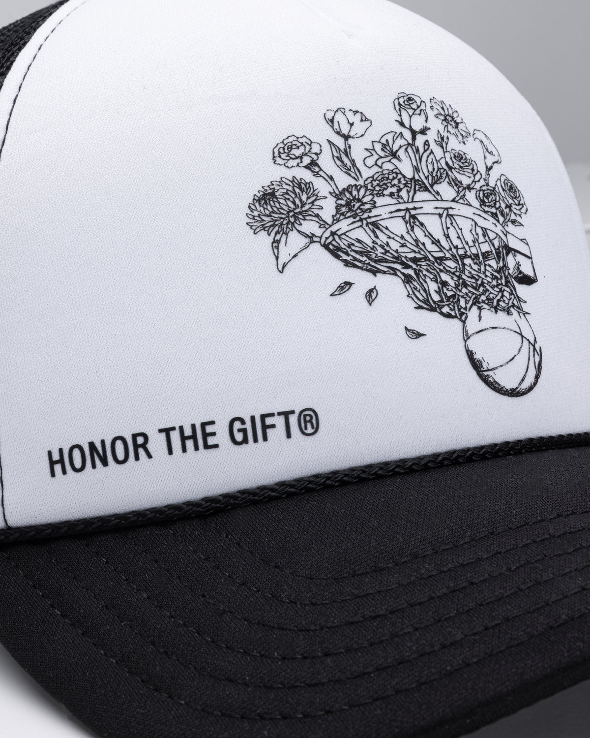 Zero Regrets Trucker Hat - Black
