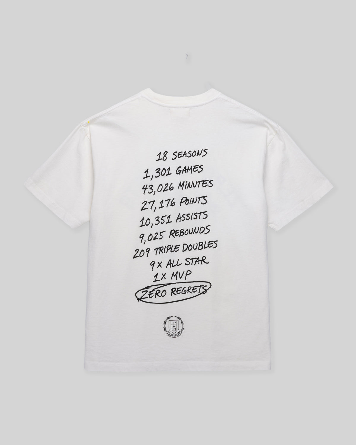Zero Regrets Tee - Bone