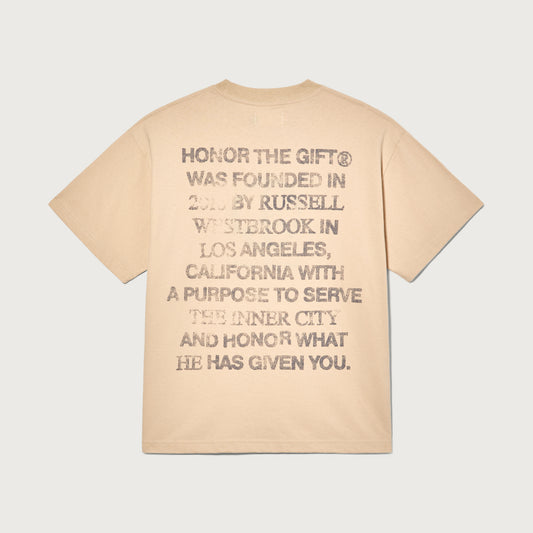 2016 T-Shirt - Bone