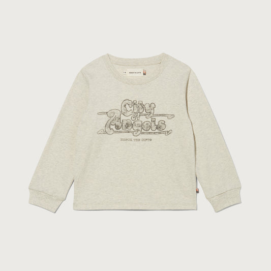 Kids Angelino L/S - Ath Heather