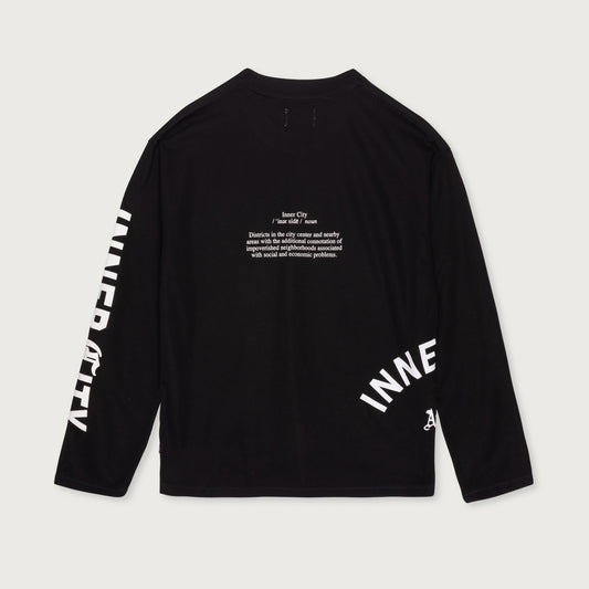 Angelino L/S T-Shirt - Black