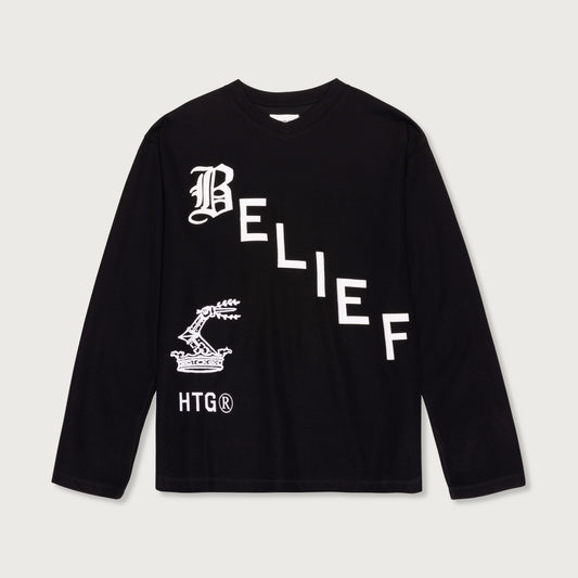 Belief L/S T-Shirt - Black