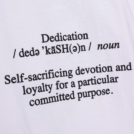 HTG® Dedication T-Shirt - White