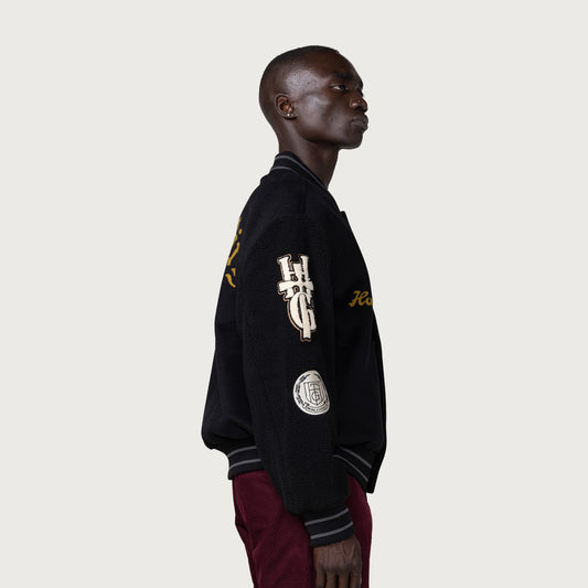 Letterman Jacket - Black