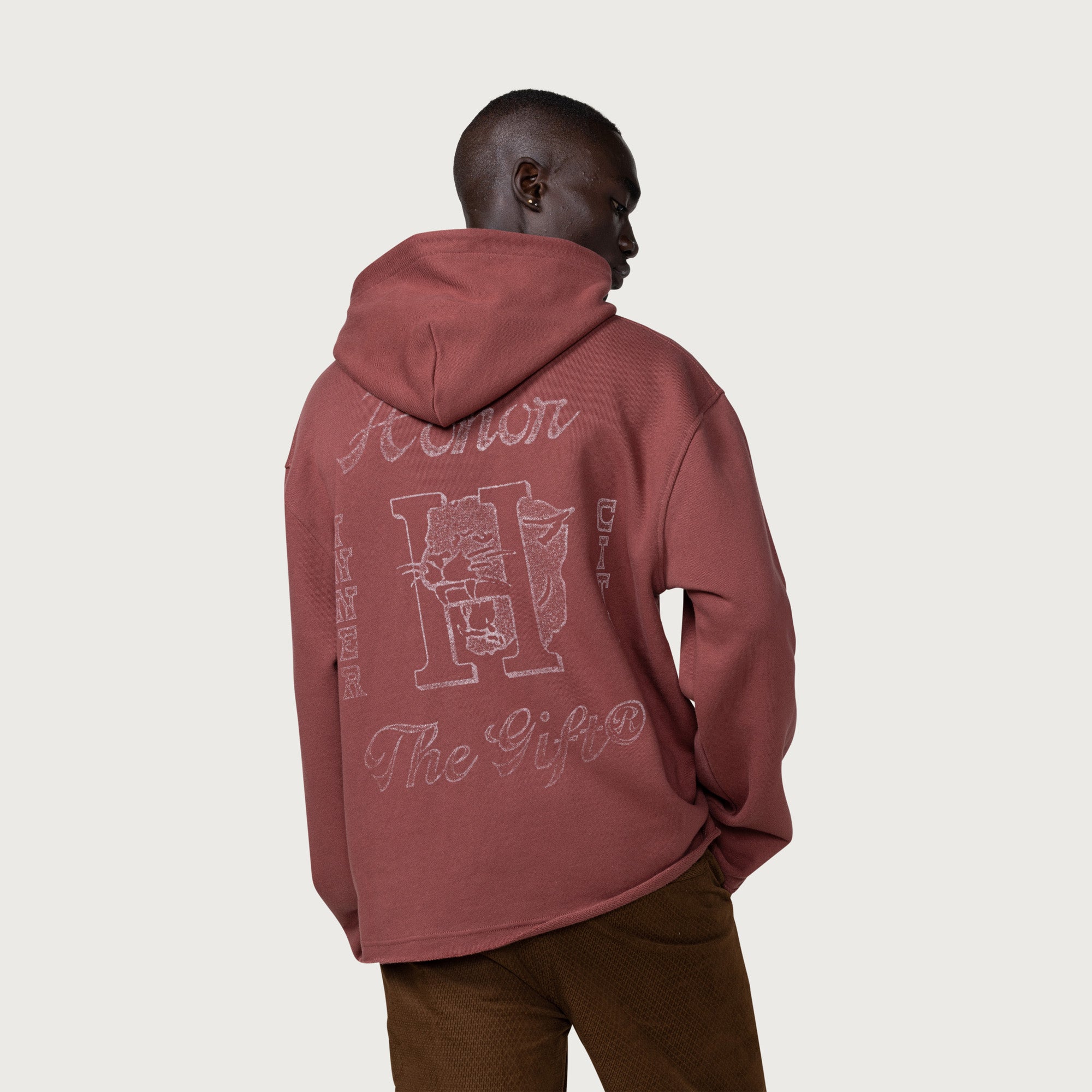 Mascot Hoodie - Maroon