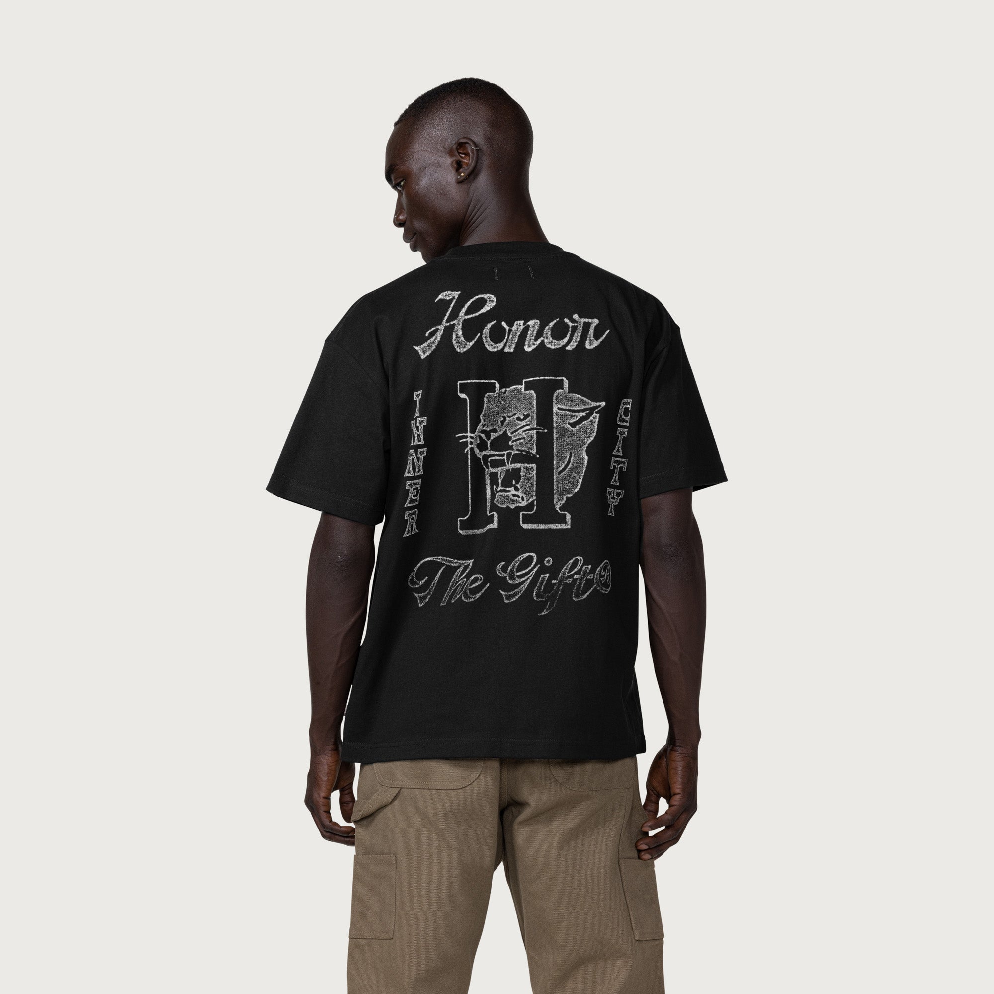 Mascot Pocket Tee - Black – Honor The Gift