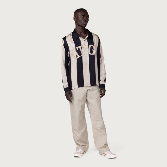 HTG® Stripe Rugby - Black