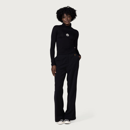 Womens Turtle Neck - Black