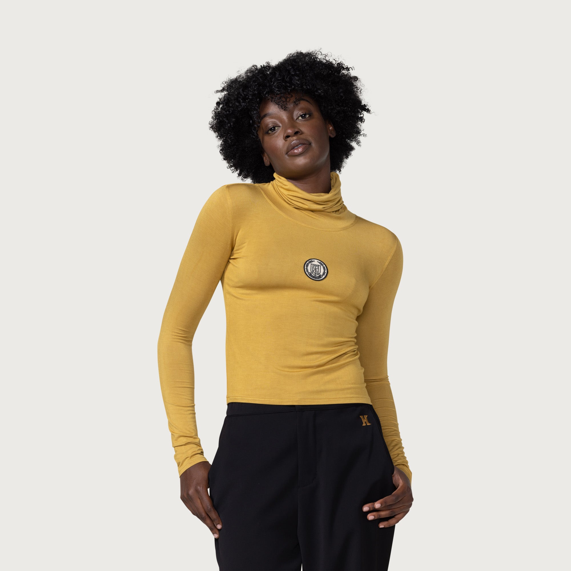 Womens Turtle Neck - Mustard – Honor The Gift