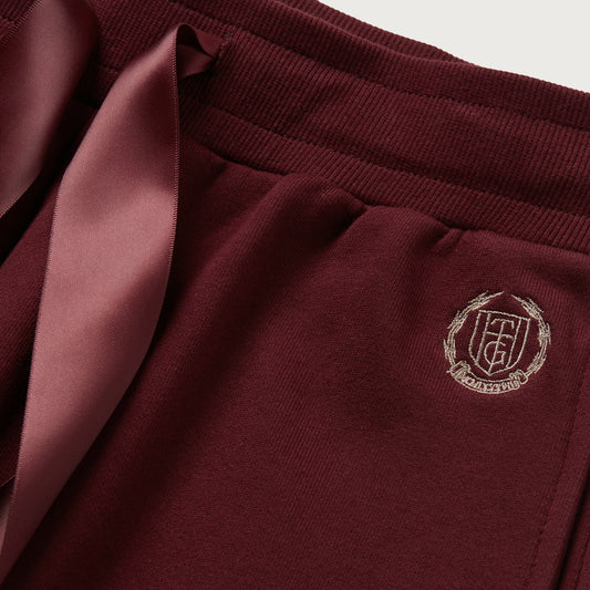 Womens Fleece Pant - Burgundy