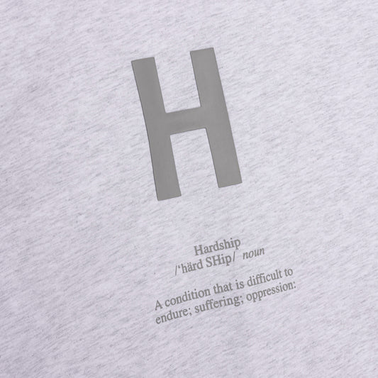 Hardship T-Shirt - Lt Heather