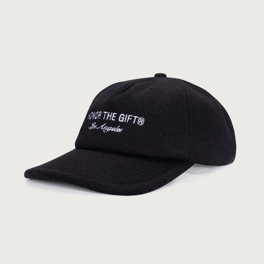 Los Angeles Knitted Cap - Black