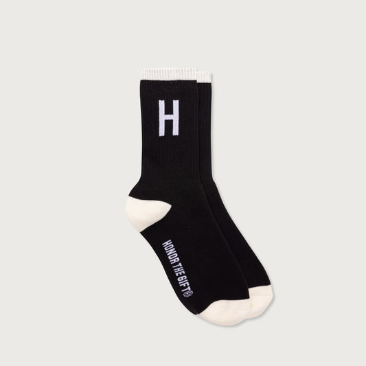 Honor Crew Sock - Black