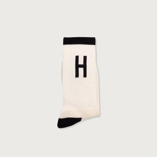 Honor Crew Sock - White