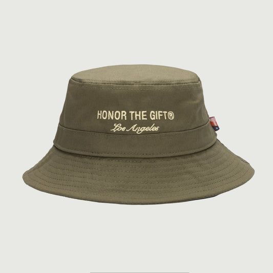 Signature Bucket Hat - Olive