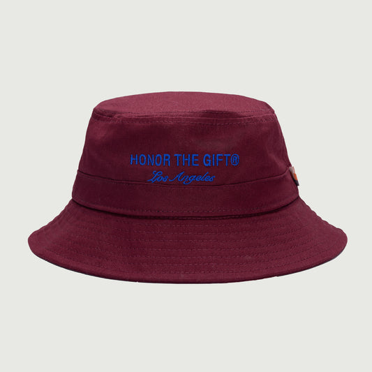 Signature Bucket Hat - Ruby
