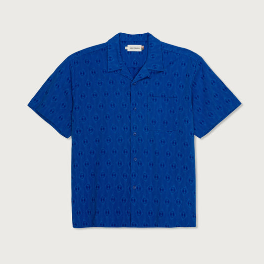 Century Camp Button Up - Pacific Blue