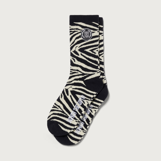 HTG® Heavy Knit Sock - Zebra