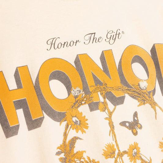 Honor Peace T-Shirt - Cream
