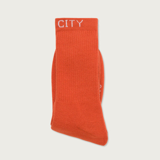 Inner City Rib Sock - Orange