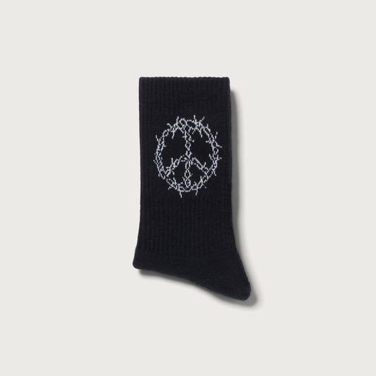 Kids HTG® Iron Peace Sock - Black