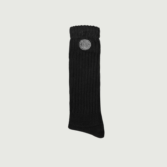 HTG® Loose Knit Sock - Black
