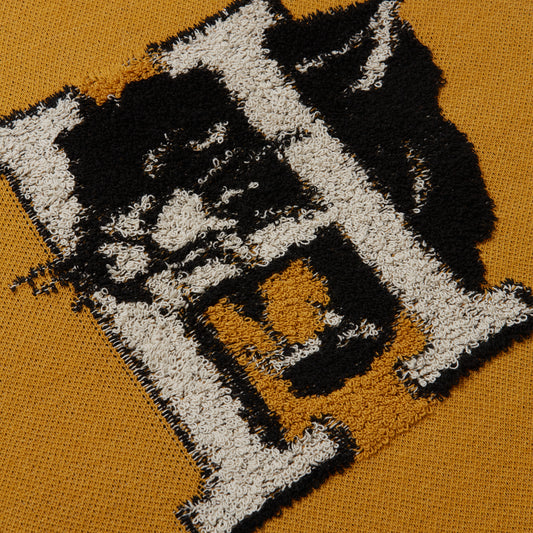 Womens HTG® Mascot Sweater Vest - Mustard