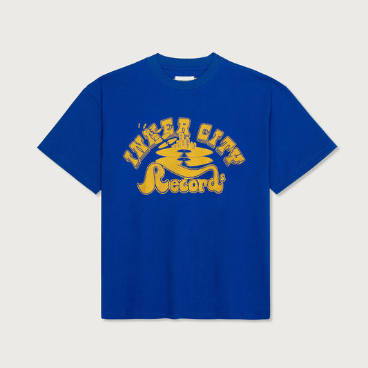 Records T-Shirt - Long Beach Blue