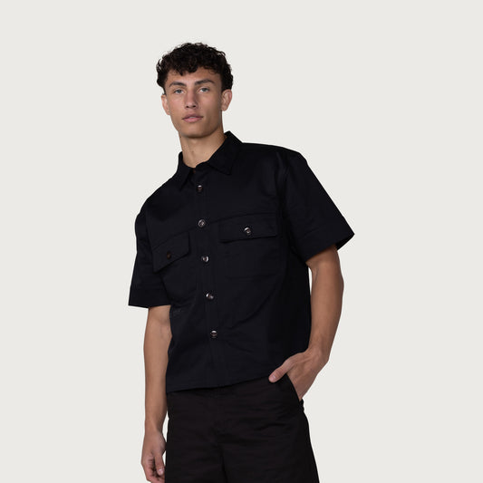 S/S Shop Shirt - Black