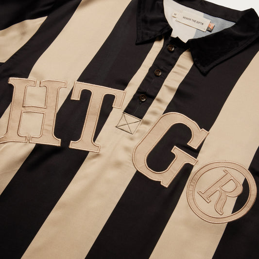 HTG® Stripe Rugby - Black