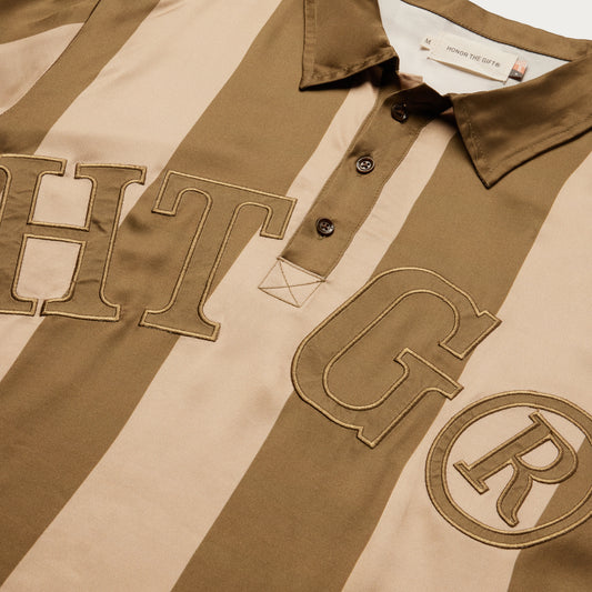 HTG® Stripe Rugby - Olive