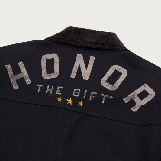 Honor Canvas Trench - Black