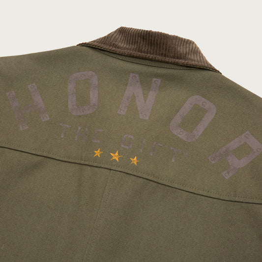 Honor Canvas Trench - Olive