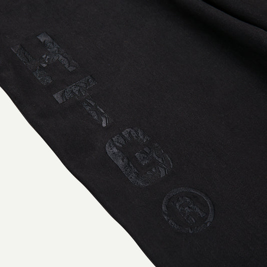 HTG® Branded Denim - Black