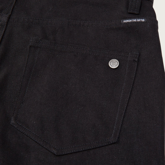 HTG® Branded Denim - Black