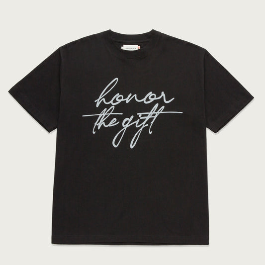 HTG® Script T-Shirt - Black
