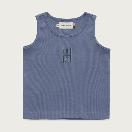 Kids Labor Tank - Slate