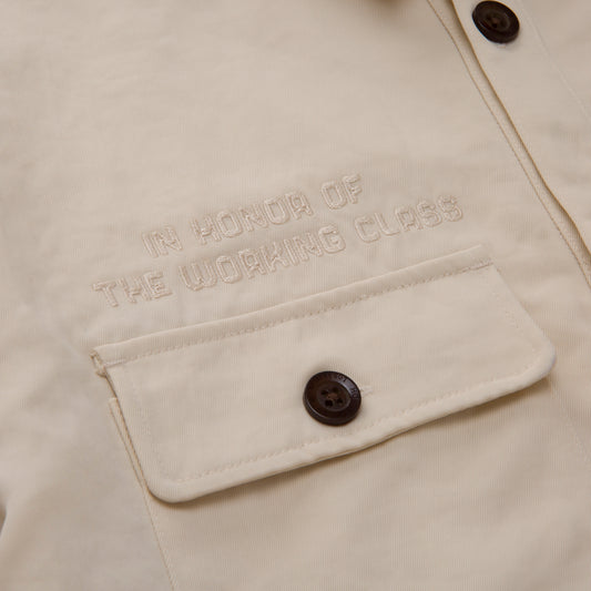 L/S Working Class Shirt - Bone
