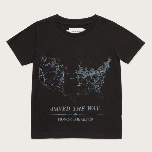 Kids Pave The Way T-Shirt - Black