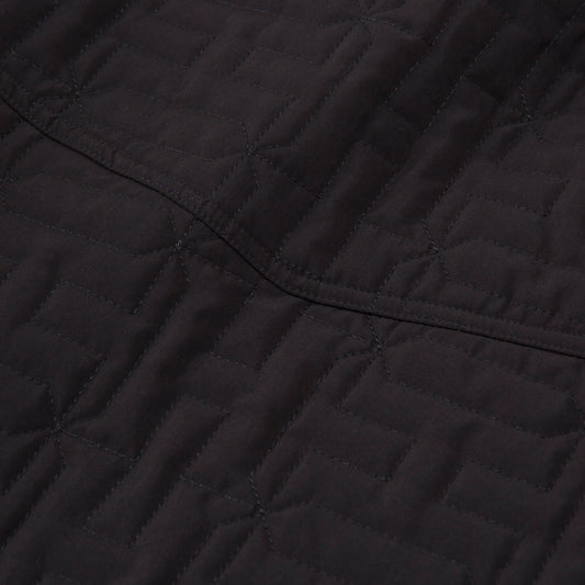 H Quilted Jacket - Black