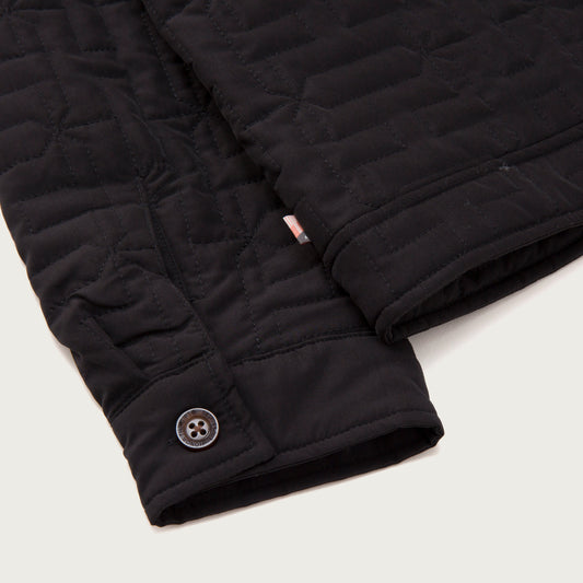 H Quilted Jacket - Black