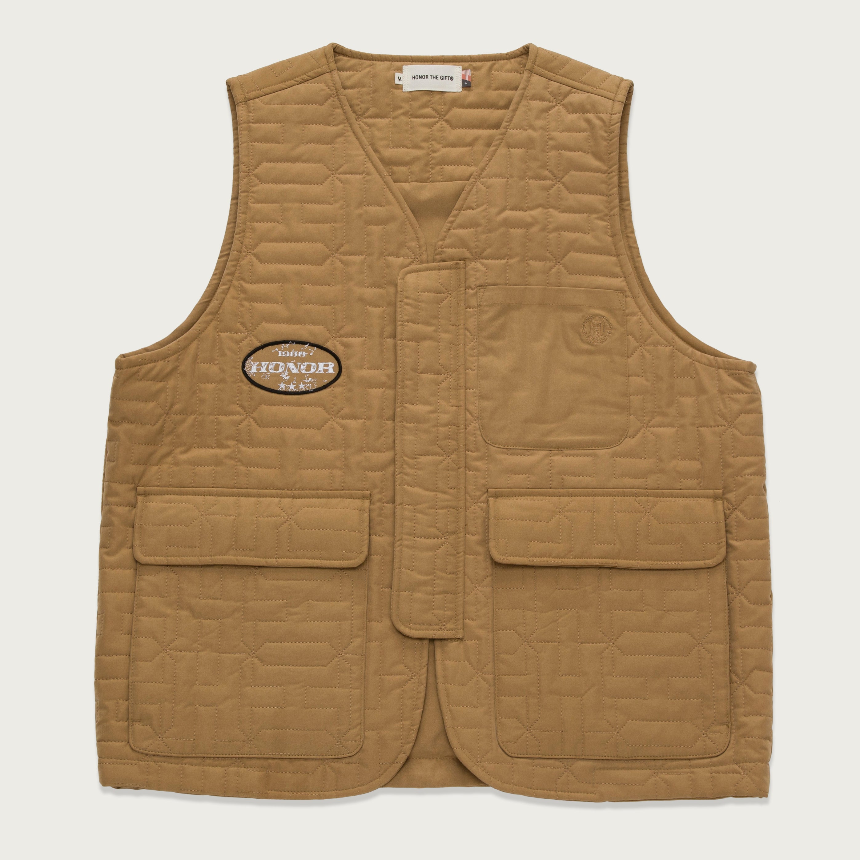 H Quilted Vest – Honor The Gift