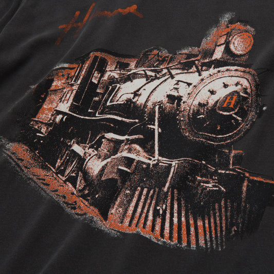 Train Graphic T-Shirt - Black