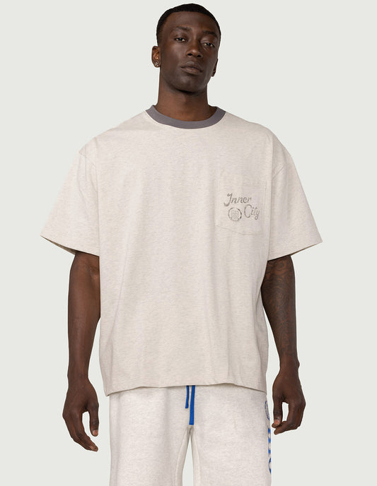 Neighborhood Pocket T-Shirt - Ash Heather