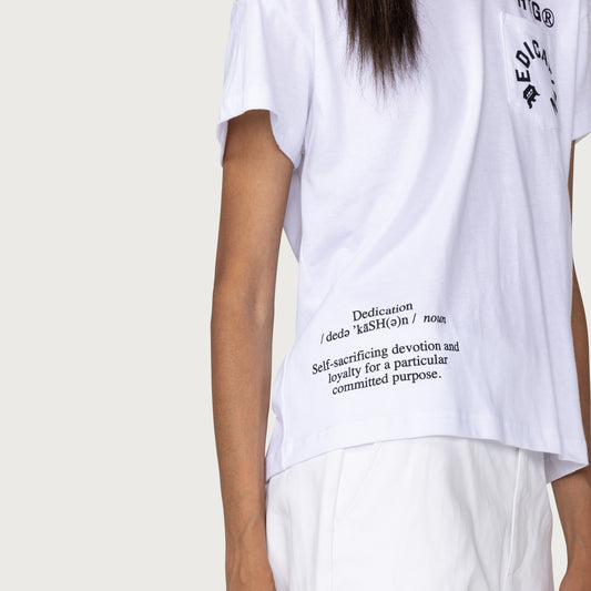Womens Dedication T-Shirt - White