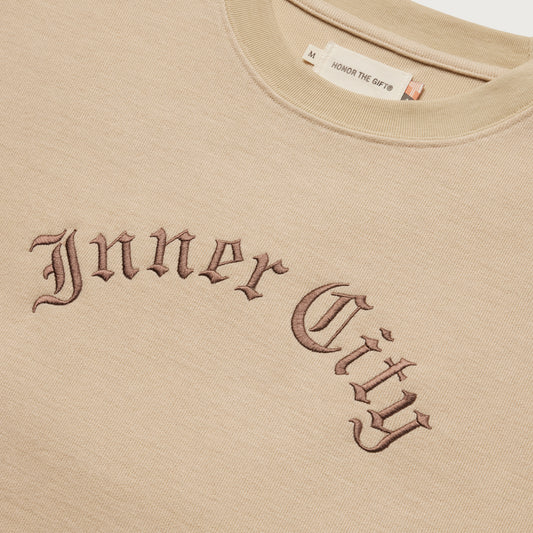 Inner City L/S T-Shirt - Bone
