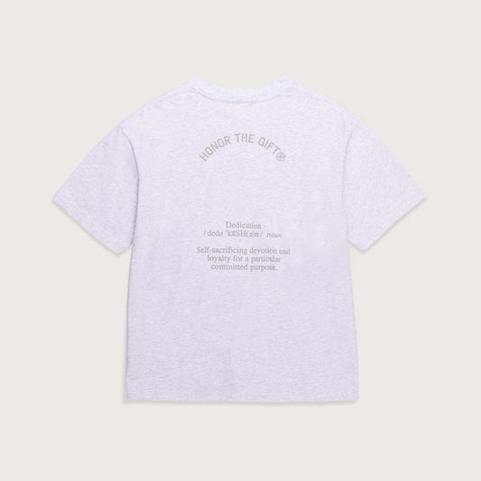 Kids Dedication T-Shirt - Lt Heather