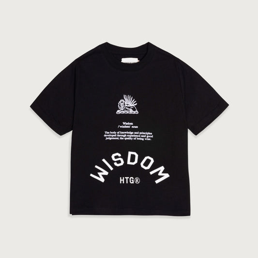Kids Wisdom T-Shirt - Black